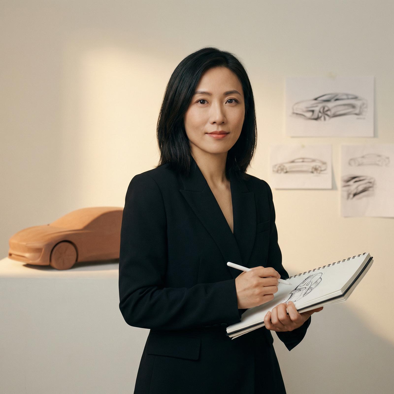 每日大赛汽车设计总监李雨桐