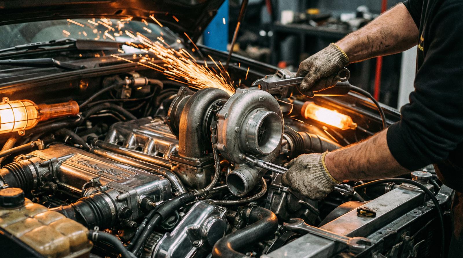 每日大赛修车视频-涡轮增压改装教程