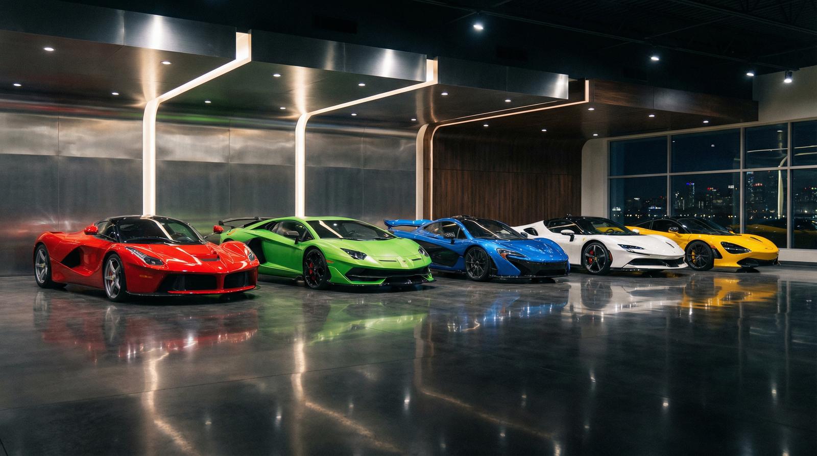 每日大赛跑车视频-超跑车库巡礼