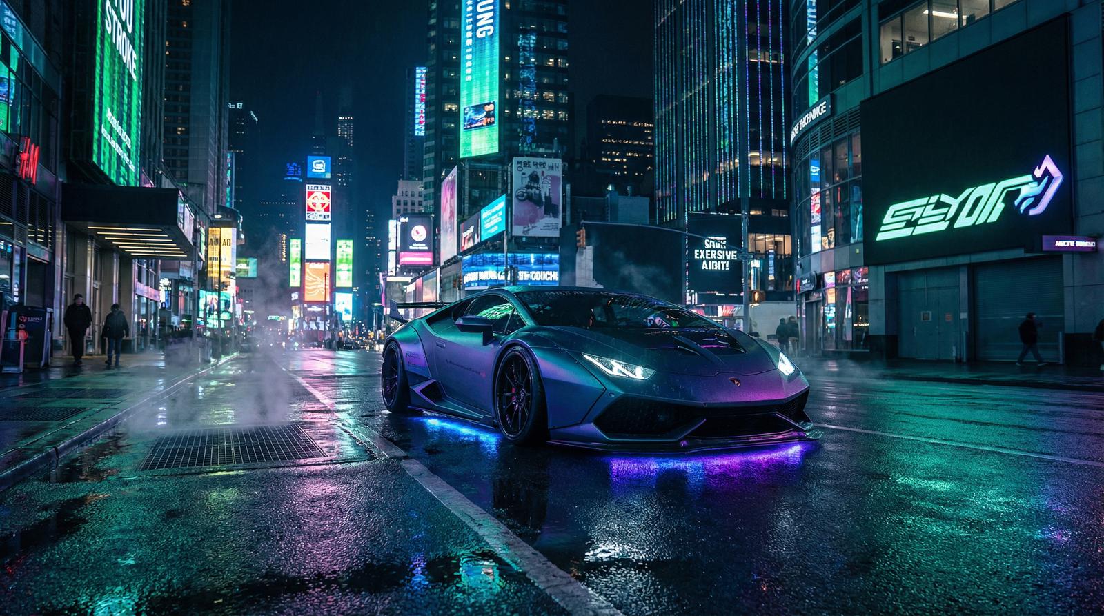 每日大赛改装视频-氛围灯夜景改装